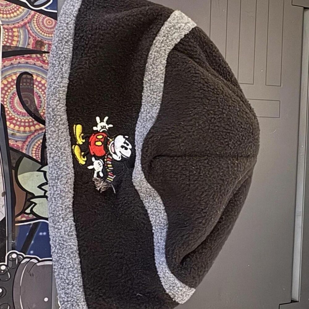 Disney Mickey Mouse fleece beanie hat youth
